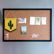 Load image into Gallery viewer, Memo Board With Pins | A1/ A2 Notice Cork Board
